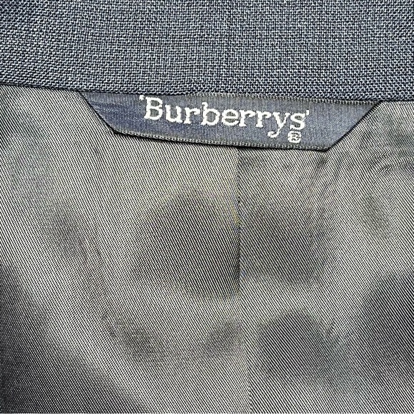 Burberrys Vintage Burberry 100% Wool 2-Piece Suit Navy - Picture 6 of 16